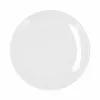 Flat plate Bidasoa Glacial Coupe Ceramic White (27 cm) (Pack 4x)