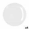 Plakans trauks Bidasoa Glacial Coupe Balts Keramika Ø 27 cm 27 cm (4 gb.) (Pack 4x)