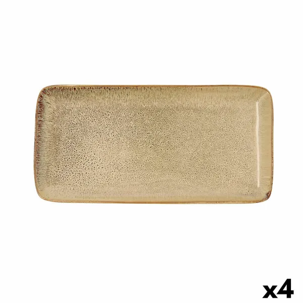 Vuoka Bidasoa Ikonic Keraminen Ruskea (28 x 14 cm) (Pack 4x)