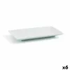 Lėkštė Quid Gastro Fun Mažas Balta Keramikinis 16,5 x 9,5 x 2 cm (6 vnt.) (Pack 6x)