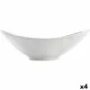 Vuoka Quid Gastro Valkoinen Keraminen 28,2 x 15,5 x 9 cm (4 osaa) (Pack 4x)