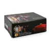 Casserole with lid Bidasoa Fierro Red 4,3 L 30 x 23 cm Ø 30 cm