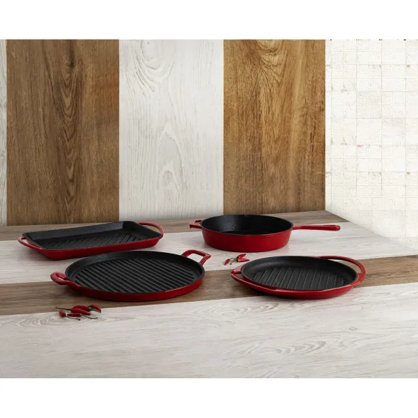 Non-stick frying pan Bidasoa Fierro Valurauta Punainen (26 cm)