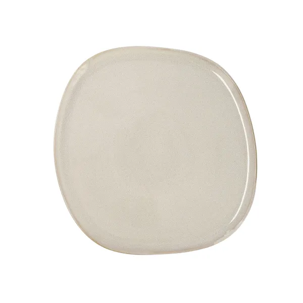 Plakans trauks Bidasoa Ikonic Balts Keramika 26,5 x 25,7 x 1,5 cm (4 gb.) (Pack 4x)