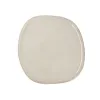 Plokščia lėkštė Bidasoa Ikonic Keramikinis Balta (26,5 x 25,7 x 1,5 cm) (Pack 4x)
