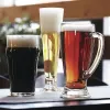 Ąsočių rinkinys Bormioli Rocco Baviera stiklas 400 ml Alaus 6 vnt.