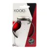 Vīna Termometrs Koala Bodega Pulkstenis Melns Plastmasa 7,5 x 7,5 cm (Pack 12x)