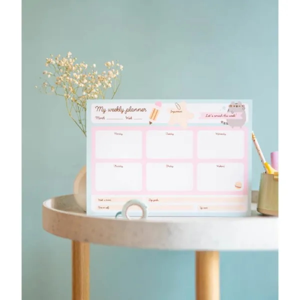 Pusheen - Weekly Planner from the Foodie Collection 54 A4 Pages