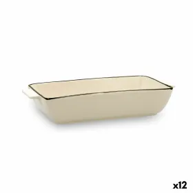 Kattila Quid Cocco Keraminen Valkoinen (23 x 11 x 4,5 cm) (Pack 12x)