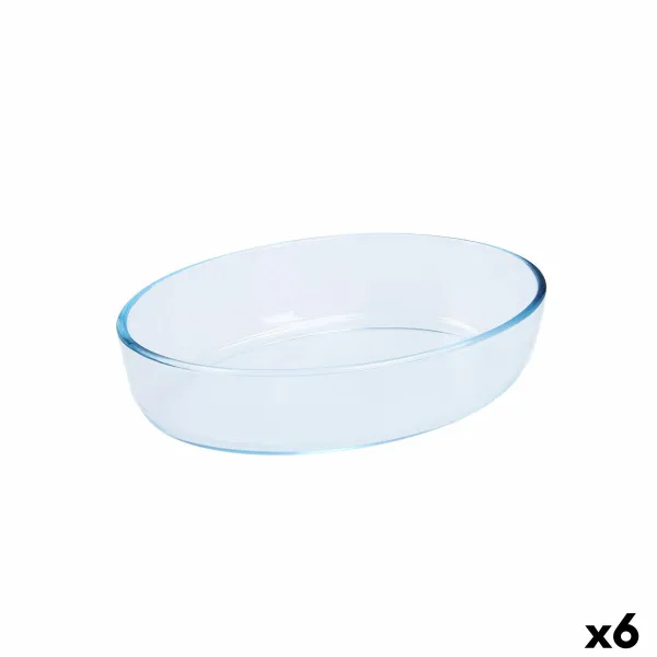 Форма для выпечки Pyrex Classic Vidrio Прозрачный Cтекло овальная 26 x 18 x 7 cm (6 штук)