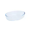 Uunivuoka Pyrex Classic Vidrio Läpinäkyvä Lasi Soikea 26 x 18 x 7 cm (6 osaa)