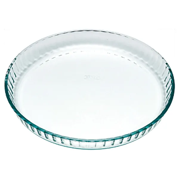 Kūkas Veidne Pyrex Classic Vidrio Caurspīdīgs Stikls Plakans Apaļš 25 x 25 x 4 cm 6 gb.