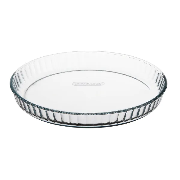 Pyrago kepimo forma Pyrex Classic Vidrio Skaidrus stiklas Plokščias Apskritas 27,7 x 27,7 x 3,5 cm 6 vnt.