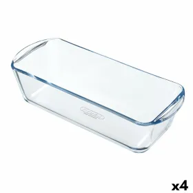 Orkaitė forma Pyrex Classic Vidrio Stačiakampis Skaidrus 32 x 12 x 8 cm (4 vnt.)