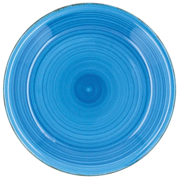 Plokščia lėkštė Quid Vita Azul Mėlyna Keramikinis Ø 27 cm (12 vnt.)