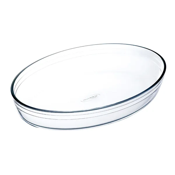 Форма для выпечки Ô Cuisine Ocuisine Vidrio Прозрачный Cтекло овальная 26,2 x 17,9 x 6,2 cm (6 штук)