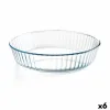 Krāsns Veidne Ô Cuisine Apaļš 26 x 26 x 5,9 cm Caurspīdīgs (6 gb.)