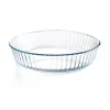 Oven Mould Ô Cuisine Circular 26 x 26 x 5,9 cm Transparent (6 Units)