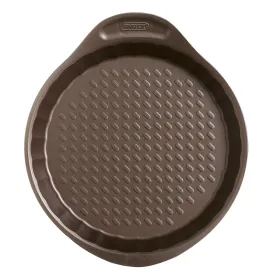 Orkaitė forma Pyrex Asimetria Apskritas Juoda Plokščias 27 x 4 cm (6 vnt.)