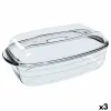 Форма для выпечки Ô Cuisine Прямоугольный С крышкой 37,5 x 22,5 x 10,6 cm Прозрачный (3 штук)