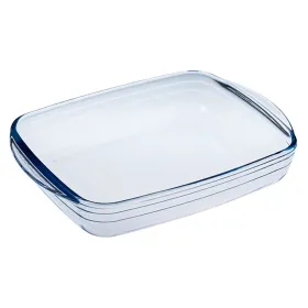 Stačiakampė liejimo forma Ô Cuisine Ocuisine Vidrio Skaidrus stiklas 28 x 20 x 5 cm Stačiakampis (6 vnt.)