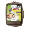 Stačiakampė liejimo forma Pyrex Asimetria Juoda Metalinis 35 x 27 cm Stačiakampis (6 vnt.)