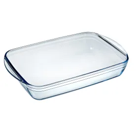 Поднос Pyrex Classic 4,6 L 40,3 x 26,3 x 7,3 cm Прозрачный Cтекло (6 штук)