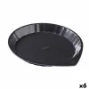 Pyrago kepimo forma Pyrex Magic Juoda Metalinis Plokščias Apskritas Ø 27 cm 6 vnt.