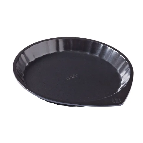 Pyrago kepimo forma Pyrex Magic Juoda Metalinis Plokščias Apskritas Ø 27 cm 6 vnt.