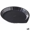 Pyrago kepimo forma Pyrex Magic Juoda Metalinis Plokščias Apskritas Ø 30 cm 6 vnt.