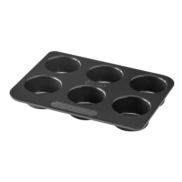Kēksu Paplāte Pyrex Magic Melns 24 x 18 x 3 cm (6 gb.)