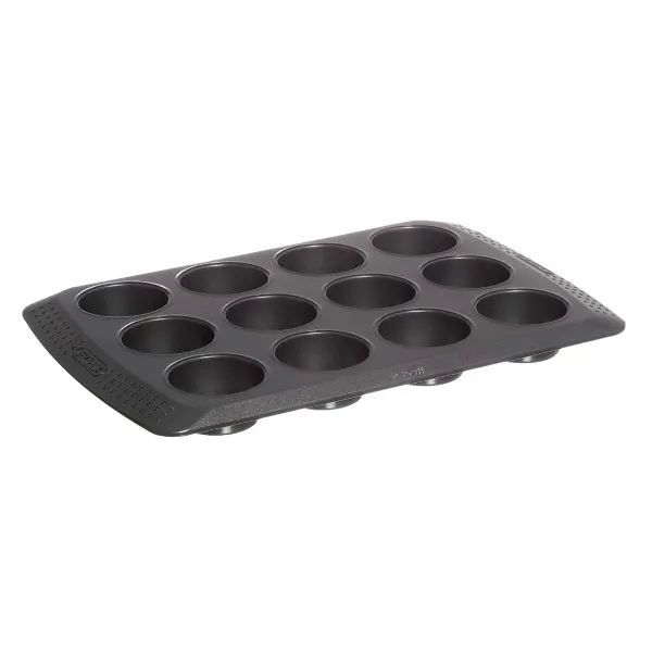 Keksiukų kepimo skarda Pyrex Magic Juoda 31 x 26 x 4 cm (6 vnt.)
