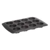 Muffin Tray Pyrex Magic Black 31 x 26 x 4 cm (6 Units)