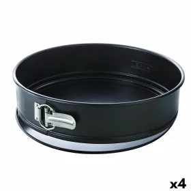 Springform keptuvė Pyrex Magic Apskritas Juoda 20 cm Metalinis 4 vnt.
