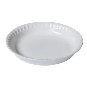 Kūkas Veidne Pyrex Supreme Balts Keramika Apaļš 25,5 x 25,5 x 4 cm 6 gb.