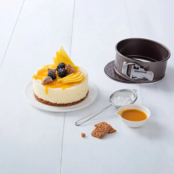 Springform keptuvė Pyrex Asimetria Apskritas Juoda Metalinis Ø 14 cm (6 vnt.)