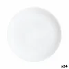 Jälkiruokalautanen Luminarc Pampille Valkoinen Lasi (19 cm) (24 osaa)