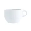 Arbatos ir kavos puodelis Quid Basic Balta 250 ml (12 vnt.)