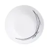Deep Plate Arcopal Domitille Bicoloured Glass (20 cm) (12 Units)