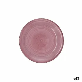 Jälkiruokalautanen Quid Vita Peoni Pinkki Keraminen 19 cm (12 osaa)