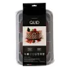 Orkaitė forma Quid Sweet Grey Juoda Metalinis 36 x 23 x 4,5 cm Su dangteliu (4 vnt.)