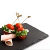 Šīfera Efekta Keramiskā Paplāte Quid Gastro Fun Melns (20 x 13 cm) (12 gb.)