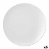 Flat plate Ariane Vital Coupe Ceramic White (Ø 29 cm) (6 Units)