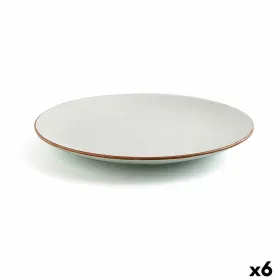 Litteä Lautanen Ariane Terra Beige Keraminen Ø 31 cm (6 osaa)