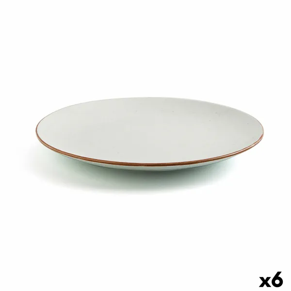 Litteä Lautanen Ariane Terra Beige Keraminen Ø 31 cm (6 osaa)