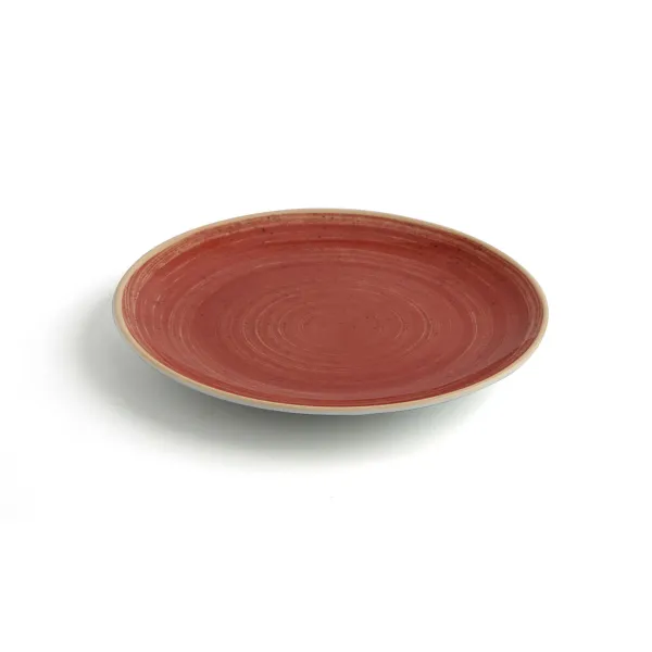 Plakans trauks Ariane Terra Sarkans Keramika Ø 18 cm (12 gb.)