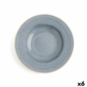 Syvä lautanen Ariane Terra Keraminen Sininen (Ø 26 cm) (6 osaa)