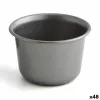 Форма для флана Quid Sweet Grey Чёрный Металл (48 штук)