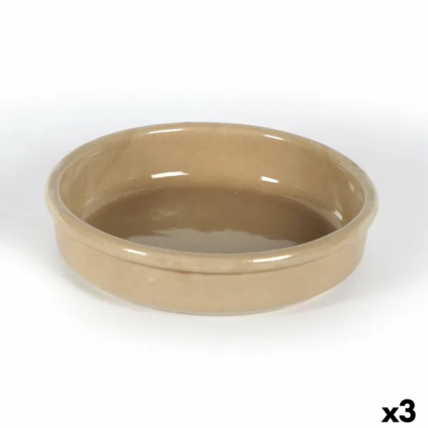 Keptuvė skersmuo Anaflor Barro Anaflor Ruda Keramikinis Ø 21 cm (3 vnt.)