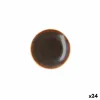 Plokščia lėkštė Ariane Decor Keramikinis Ruda (Ø 15 cm) (24 vnt.)